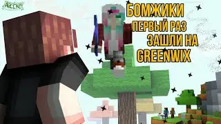 БОМЖИКИ ПЕРВЫЙ РАЗ ЗАШЛИ НА GREENWIX