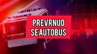 Prevrnuo se autobus! 15 ljudi stradalo! Stravicna TRAGEDIJA, dosta ljudi zarobljeno