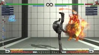 [KOFXIV] K' - Meterless combos