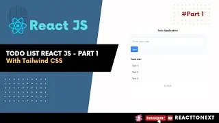 Build a Todo List React Application – Part 1