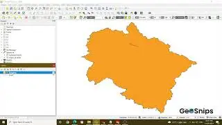 #21 QGIS Vector | Line To Polygon