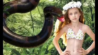 Kaa And Girl-Cub Encounter