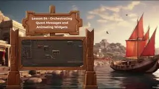Third Person Game Stylized Environment ( 84.  Implementing the Typewriter Text Effect for Quests )