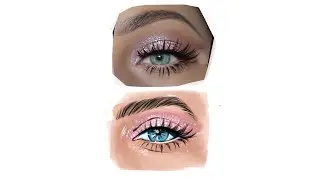 Digital Art - Glitter Eye