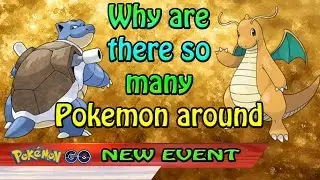 Pokemon GO: Many Pokemon in the area (New Event)