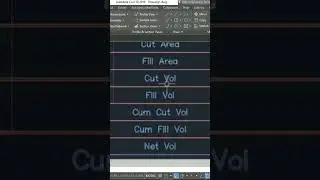 Cut Fill Volumes for Road Cross Sections - Road Profile from CSV 