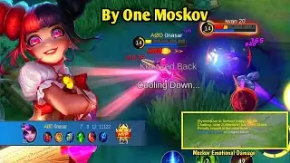 UNKILLABLE MAGE‼️ Gameplay Lylia Build Top 1 Global 2022 | MLBB