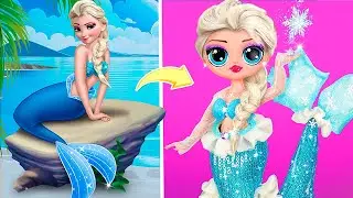 Принцессы - русалочки растут! 32 идеи для кукол ЛОЛ