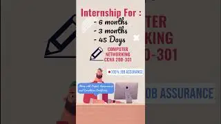 Internship / industrial Training 6 Months 6 Weeks