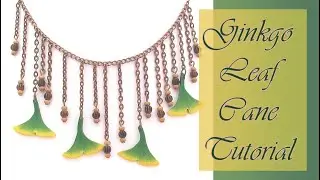 Create a Cute Ginkgo Leaf Cane with Polymer Clay