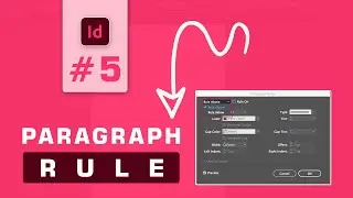 Paragraph Rule and It's setting #5 | How to add rule in adobe indesign | Lee Graphics - 