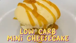 Low Carb Mini Cheesecake 