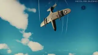 P-39N0💀🇺🇸 Air Cobra Combat Force #shorts #military #Dcs #WarThunder #USA #Edit