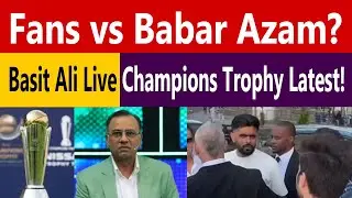 Champions Trophy Update & Aqib Javed's New Role | Pakistan vs Australia T20 Finale | Basit Ali Live