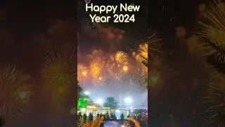 Happy New Year 2024 | Abu Dhabi Cornice Beach  