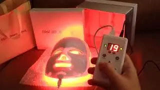 Máscara LED 7 Cores | Bivolt | Fototerapia
