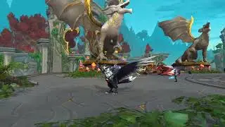 World of Warcraft Dragonflight Dreamsurge Mount - Duskwing Ohuna
