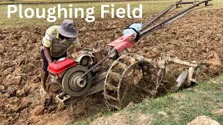 People Ploughing with Kubuta RT 140 / #agriculturetechnology