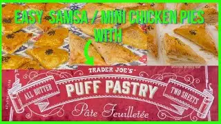 SAMSA  Samosa  Chicken Pies Puff pastry Trader Joe's.  Рецепт   Самсы узбекской без заморочек USA