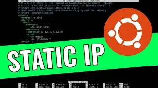 How to Set Static IP on Ubuntu Server