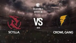 Scylla vs. Crowl Gang | 20. Hafta | Haxball 3v3 Türkiye Süper Ligi 4.Sezon