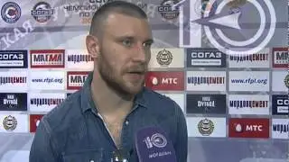 Интервью с комментатором НТВ-плюс Дмитрием Шнякиным после матча 29-го тура "Мордовия" - "Терек"