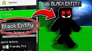 Do NOT Use The BLACK ENTITY Seed in Minecraft!