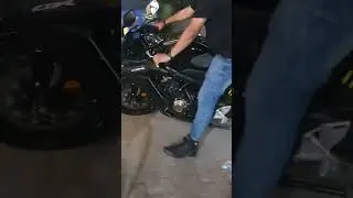 loudest Machine CBR 650 WITH FULL EXHAUST SYSTEM. #cbr650r #superbike