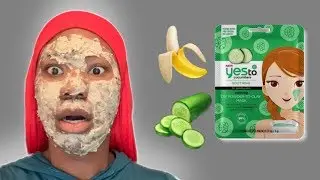 CUCUMBER 🥒 BANANA 🍌 MASK