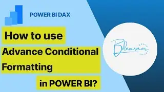 How to Master in Advance Conditional Formatting in Power Bi? || Hindi || 🔥