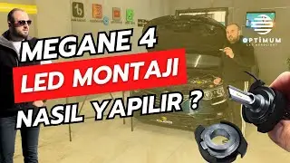 MEGANE 4 LED FAR MONTAJI NASIL YAPILIR ? | OPTİMUM LED AYDINLATMA VE RENOLOCK GÜVENCESİ İLE