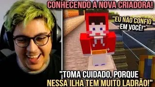 MIKE CONHECENDO A NOVA CRIADORA COREANA (YD) NO QSMP | QSMP