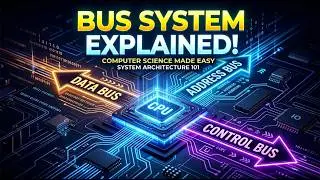 Buses in Computer Organization Explained | Data Bus, Address Bus & Control Bus (Easy Guide)