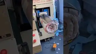 how cloth pack in machine #shorts