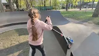 Прогулка в скейт парке в Харькове