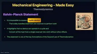 🌡️🔥 Thermodynamics - Made Easy | From Energy Conservation to Entropy! For Mechanical Engineers 🔥🌡️