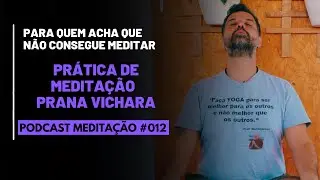 PODCAST Meditação # 012 - Prática de Meditação Prana Vichara