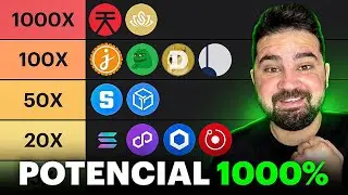 TOP 6 CRYPTO PARA FAZER 10X COM O HALVING DO BITCOIN (ÚLTIMA CHANCE)!