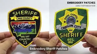 Manufacturer Custom Logo Iron on Patches, Embroidery Jamboree Patches,  Embroidery Police Badges etc