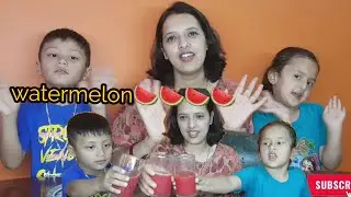 How To Make Watermelon Juice Dispenser ? Watermelon Tap Juice : Viral watermelon Tap🍉