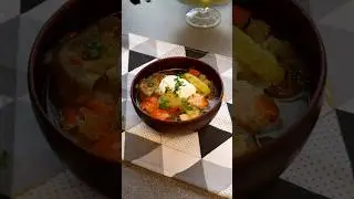 ПП ужин в одной кастрюле #пп #рагу  #food #fit #кабачки #курица  #баклажан #shorts #рецепт