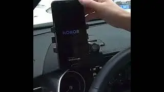 Suport Auto De Telefon Cu Suport Numar Telefon, Fixare Bord, Negru