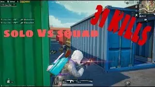31 Kills - Solo vs Squad  PUBG Mobile Gameplay - RaaJ