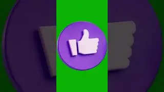 Trendy 3D Shapes Green Screen #shorts #trending