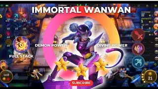 Full Stack Divine Power 3-Star Immortal Wanwan | Magic Chess Gameplay