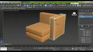 Autodesk 3D Studio MAX seat design