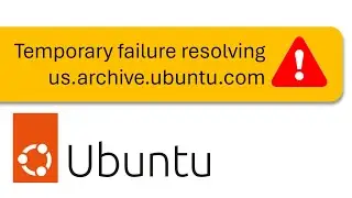 [SOLVED] Temporary failure resolving us.archive.ubuntu.com