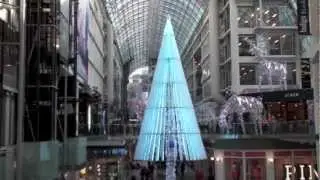 2012 Toronto Eaton Centre Christmas Tree