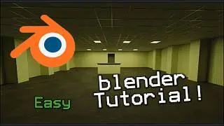 how to make the backrooms in blender (tutorial)