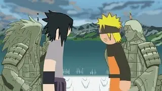 Naruto Vs Sasuke Stick Fight!!